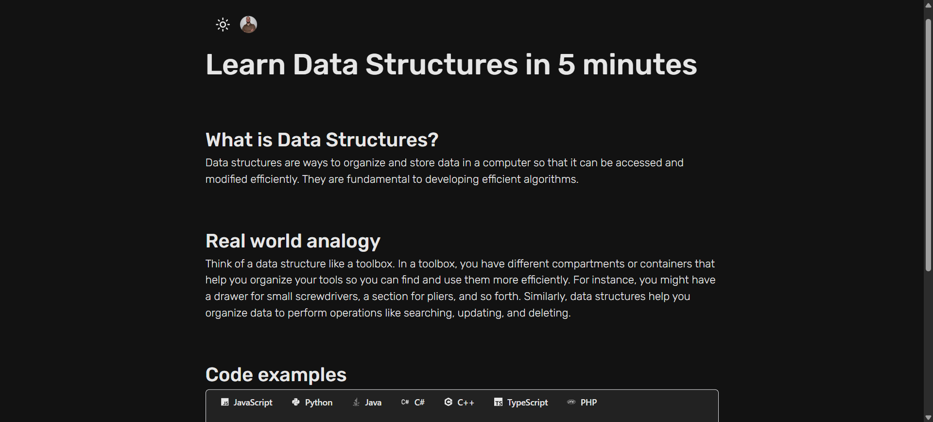 LearnInFive – Computer Science Learning Platform